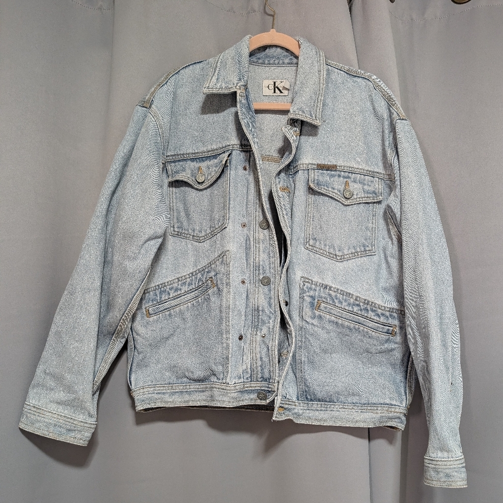 Calvin Klein Light Blue Denim Jacket